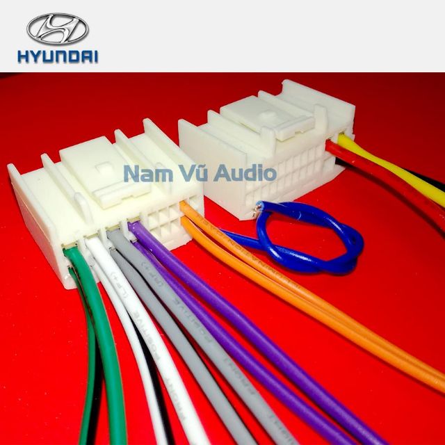 Dây jack âm thanh đầu CD ô tô Hyundai