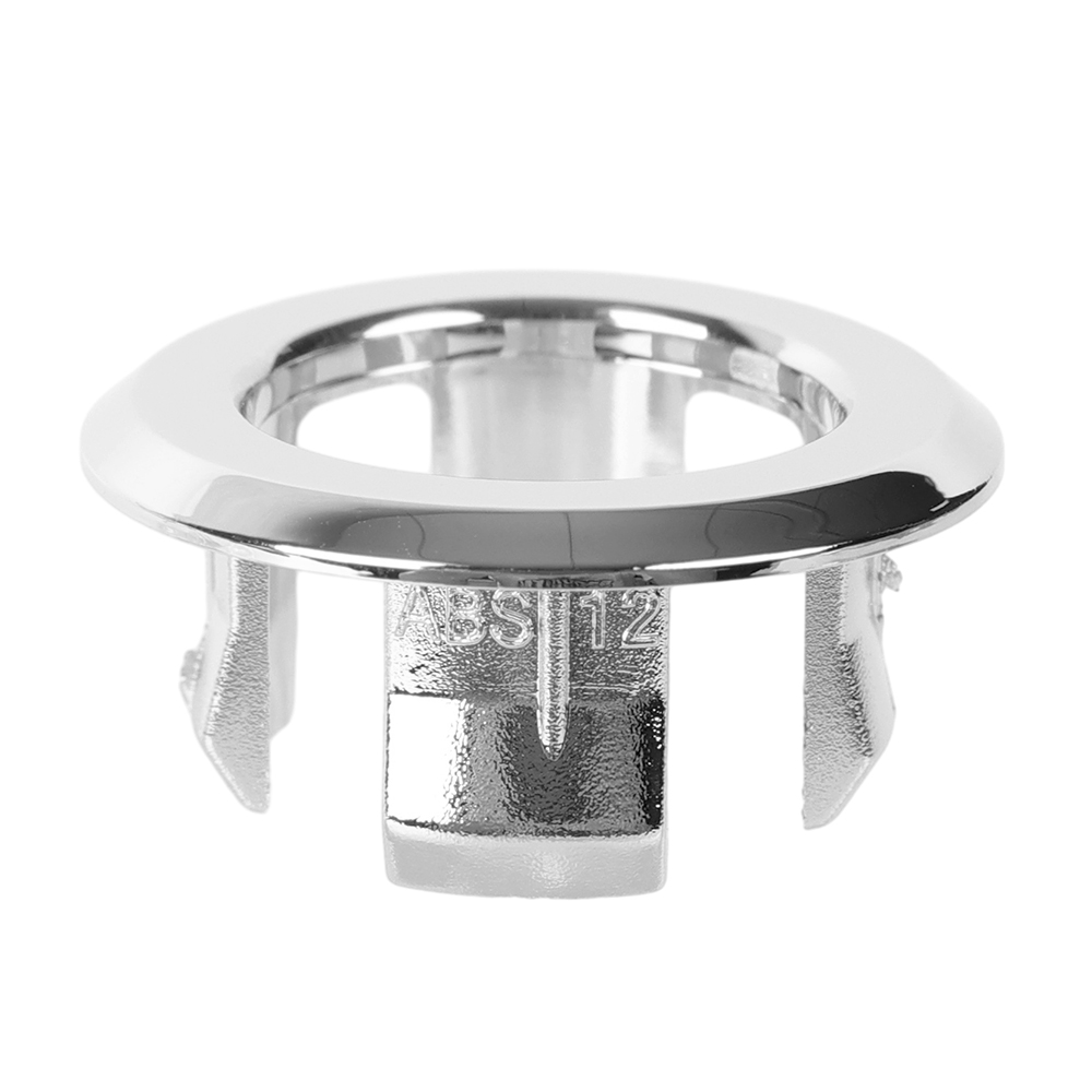 1/4pcs Wash Basin Overflow Hole Decorative Ring Plastic Overflow Ring Kitchen Bathroom Sink Bathtub Accessories