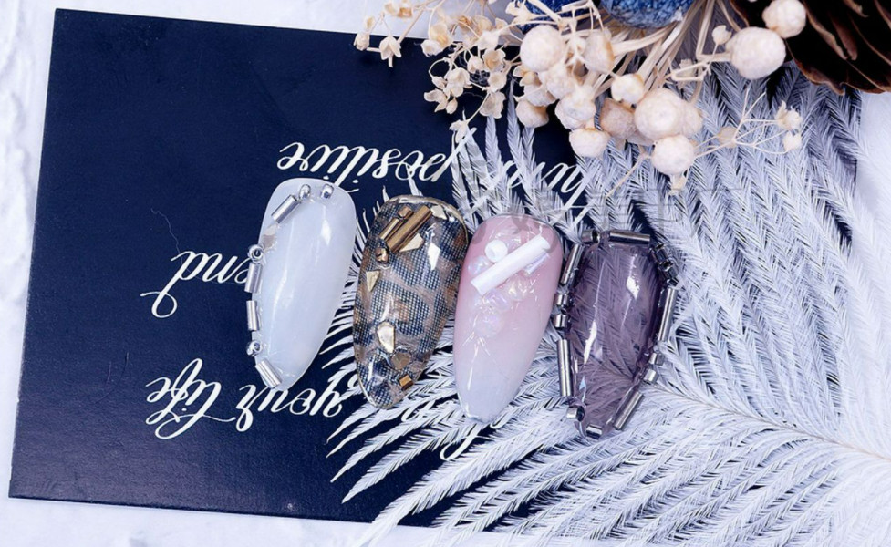 xích charm trang trí móng nail