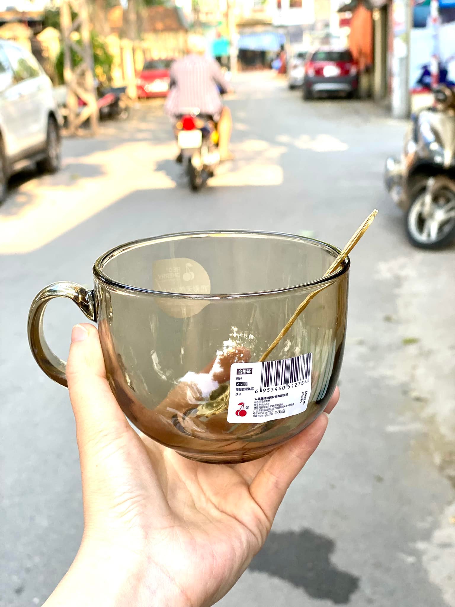 COMBO 4 CỐC THUỶ TINH MÀU HỔ PHÁCH
