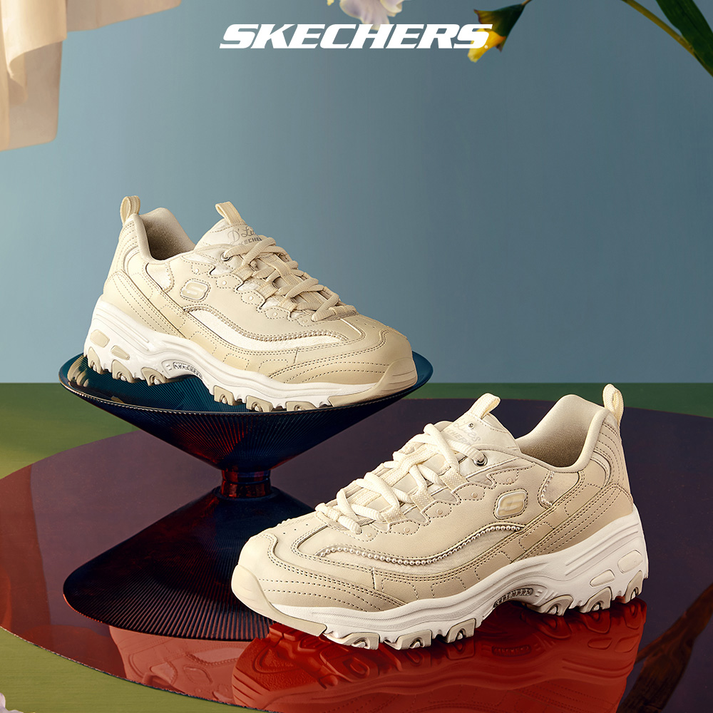 Skechers 2025 d'lites beige