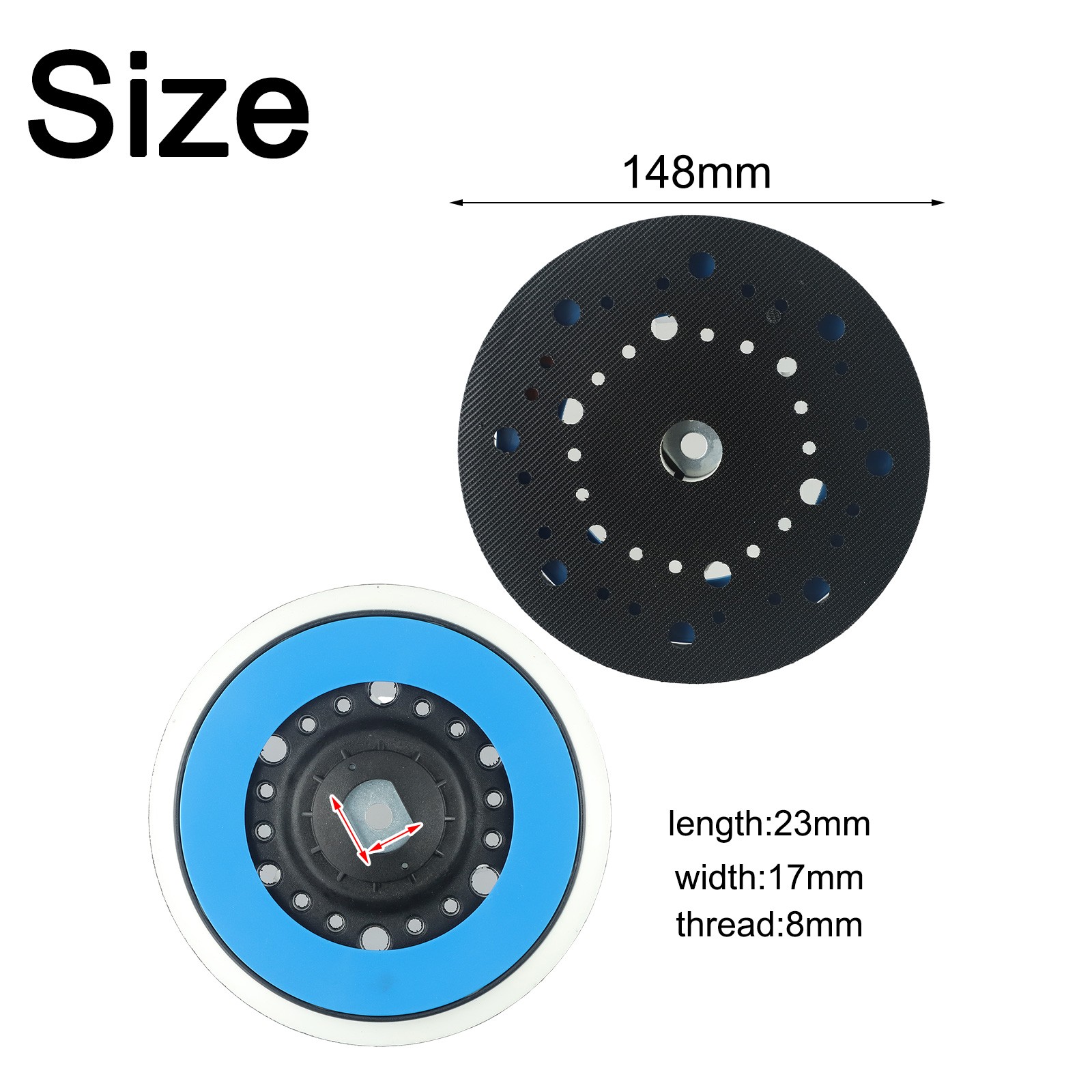 6 Inch Backing Pad Sanding Pad Grinding Disc For FLEX Electric Sanding Disc Angle Grinder