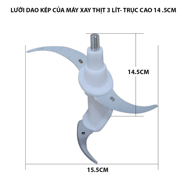 Lưỡi dao thay thế dùng cho máy xay thịt 2l-3l