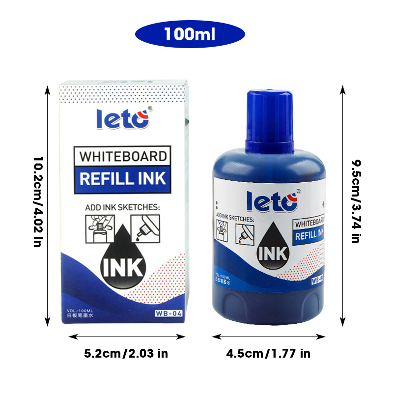 【Shop the Latest Trends】 1 Box 100ml Whiteboard Marker Ink Refill ...