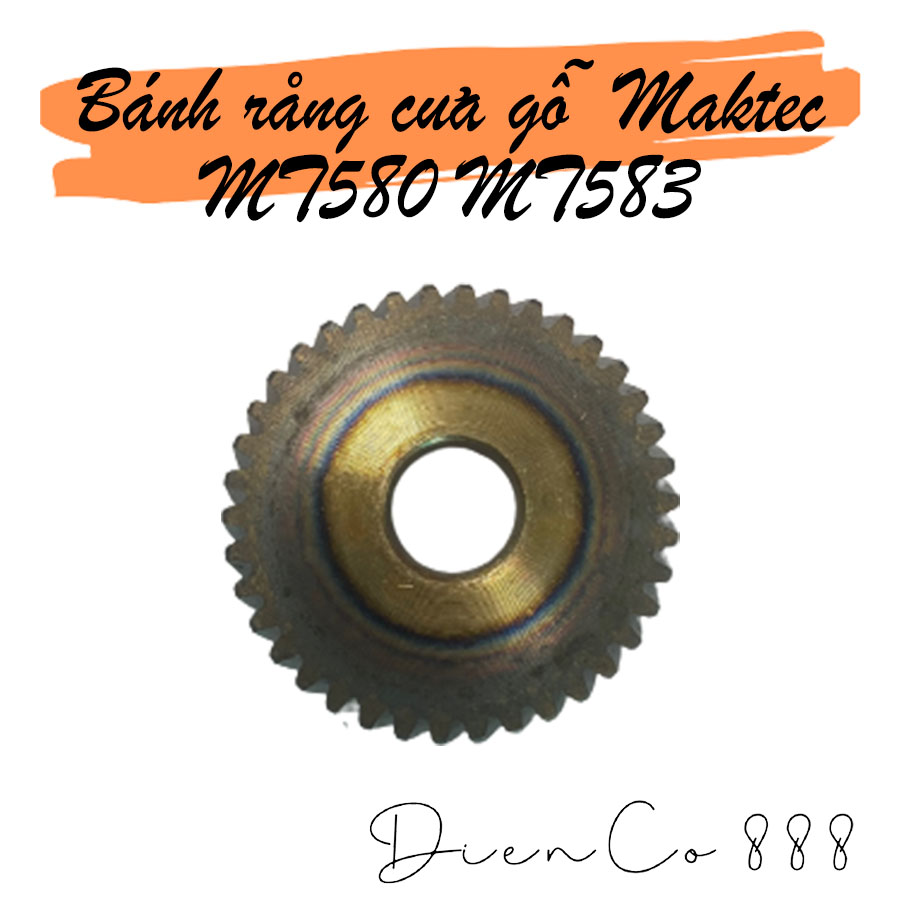 (HELICAL GEAR 38, 227768-5) Nhông bánh răng cưa gỗ Maktec MT580, MT583, DCA AMY185