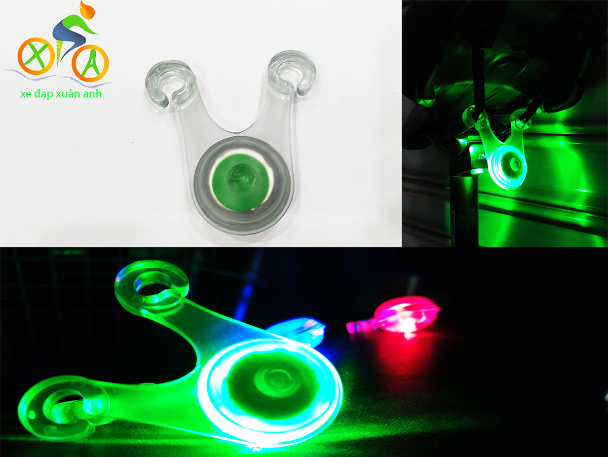 [Xe Đạp Xuân Anh] Đèn LED 3 chế độ gắn yên xe đạp chống nước