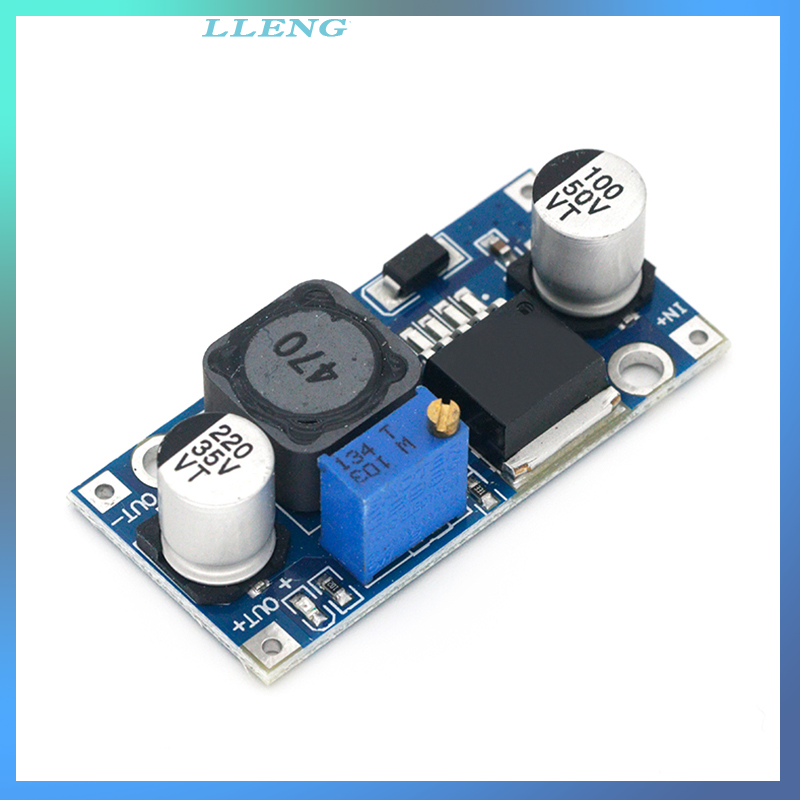 LLENG 3A Adjustable Step-Down Module DC-DC Buck Converter Adjustable Power Supply Module Power Supply Buck Converter Module 24V to 12V 5V 3V