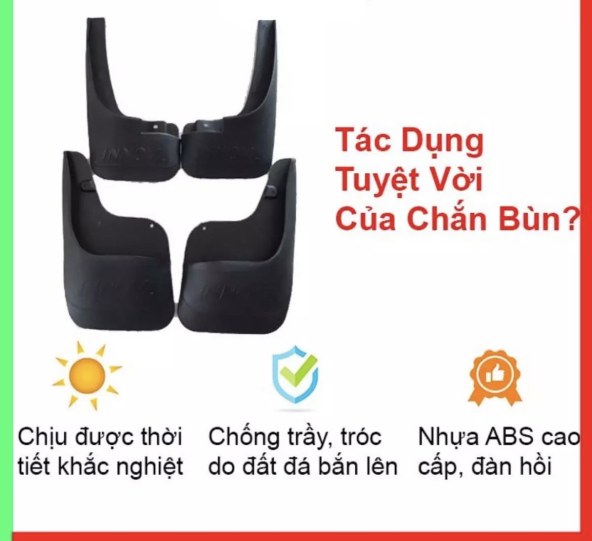 Chắn bùn xe Innova 2009-2011