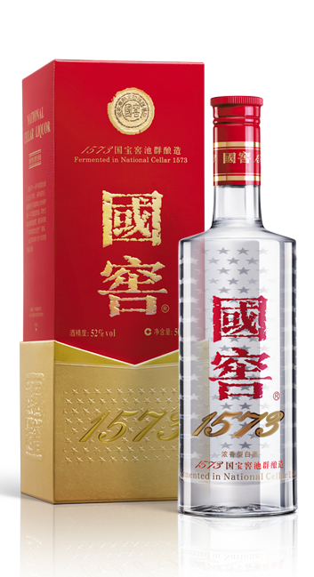 Luzhou Laojiao Guojiao 1573 National Cellar 52% Baijiu 国窖1573