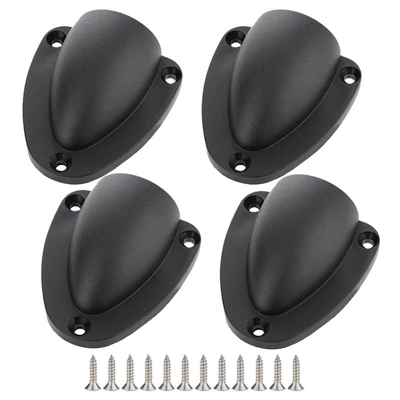 4 Pcs Nylon 2.5Inch Marine Wire Cable Vent Cover, Clamshell Vent for