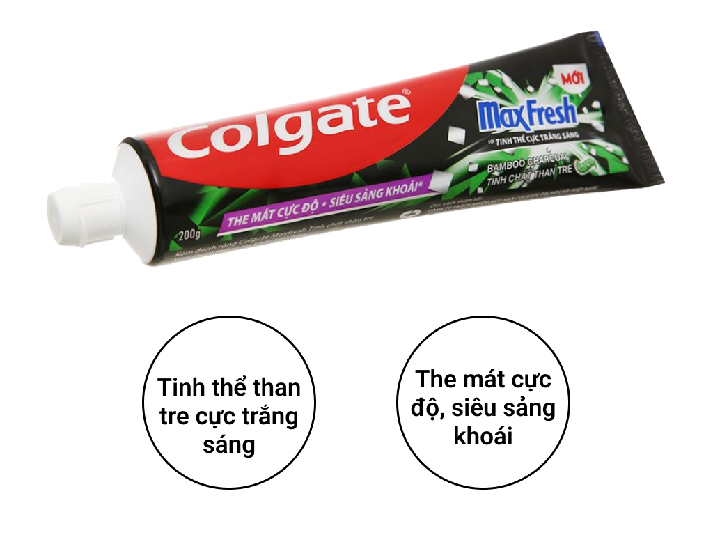 KEM ĐÁNH RĂNG COLGATE MAXFRESH CÁC MÃ HỘP 200G