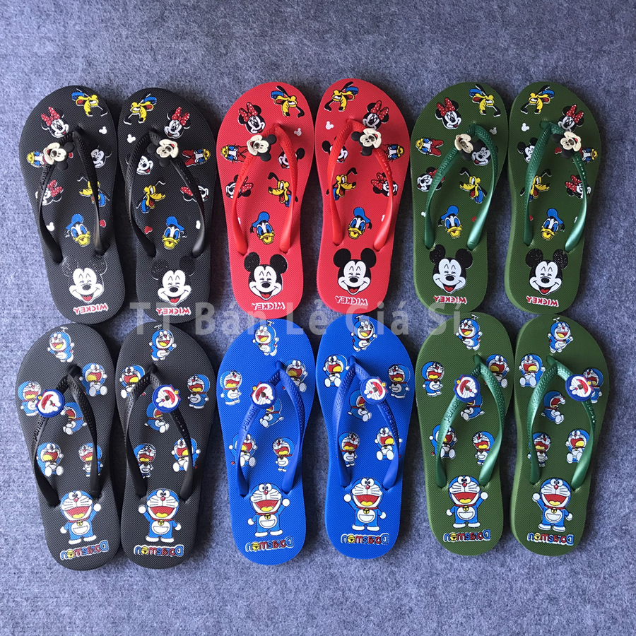 Dép quai kẹp nữ hình Mickey dễ thương