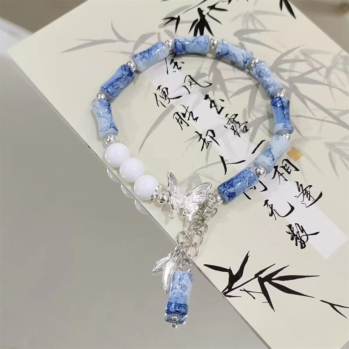 %E3%80%90Super%20Design%20Bamboo%20Ink%20Butterfly%20Bracelet%20Women's%20New%20Chinese%20Style%20All-match%20Shore%20Couple's%20Best%20Friend%20Bracelet%20Guofeng%20-%20Image%204