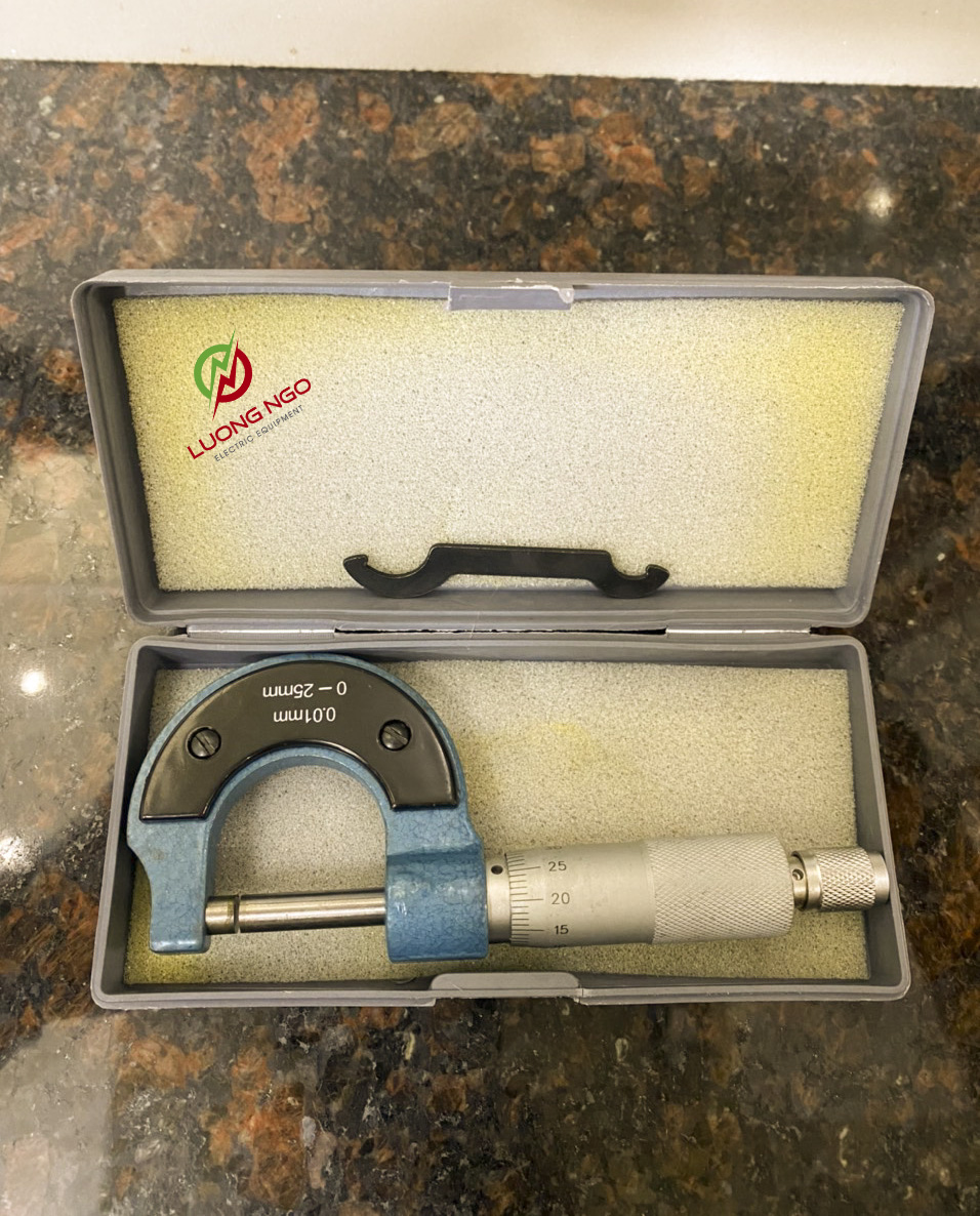 Thước Panme đo ngoài 0 - 25mm