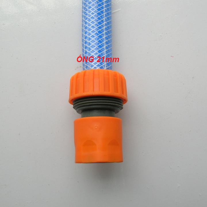 SET 3 MÓN. NỐI ỐNG NƯỚC MỀM PHI 21MM RA ĐẦU NỐI GÀI KHỚP chọn hân loại - 000701(558)