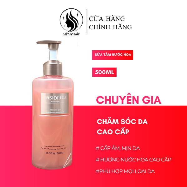 Sữa tắm collagen hương nước hoa Pasiori 500ml