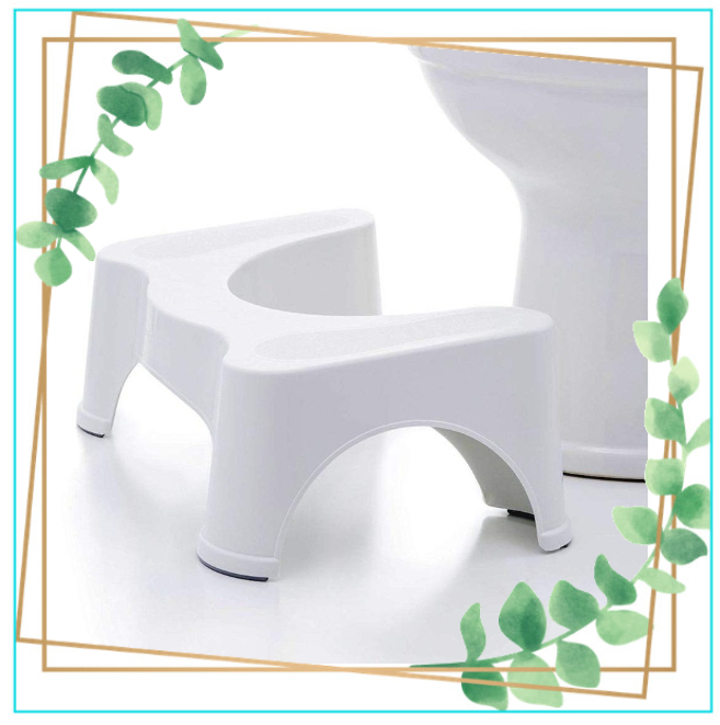 Ghế kê chân toilet giá rẻ chống táo bón -Ghế Kê Chân Toilet