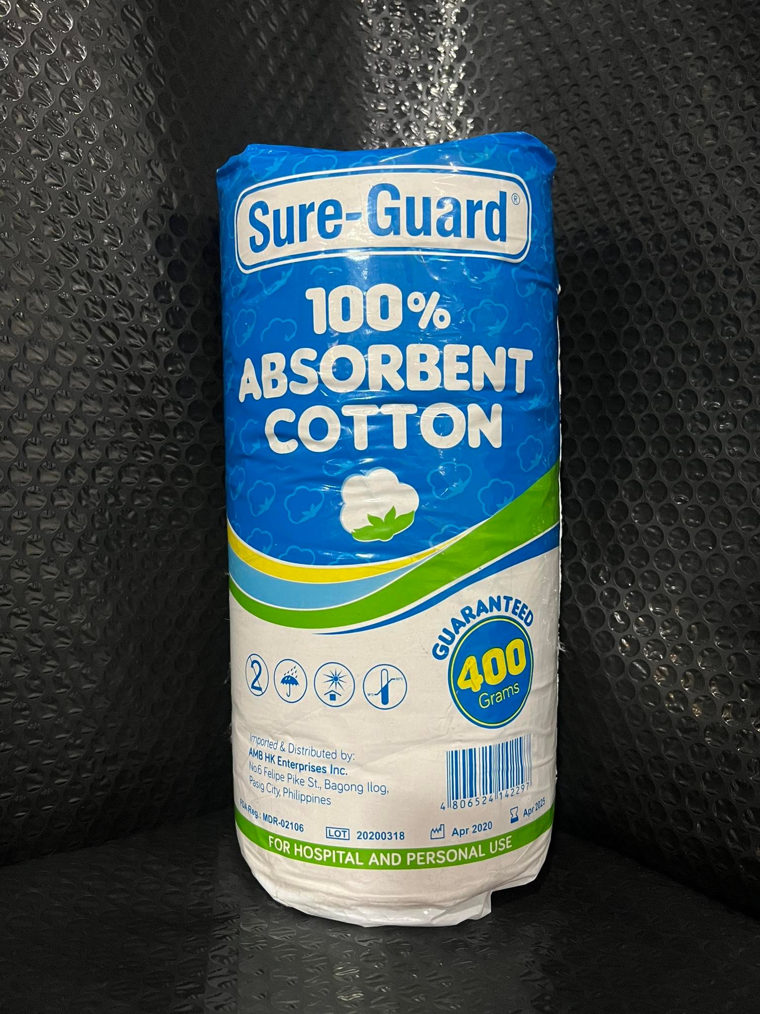 COTTON ROLL 400GRAMS SUREGUARD Lazada PH
