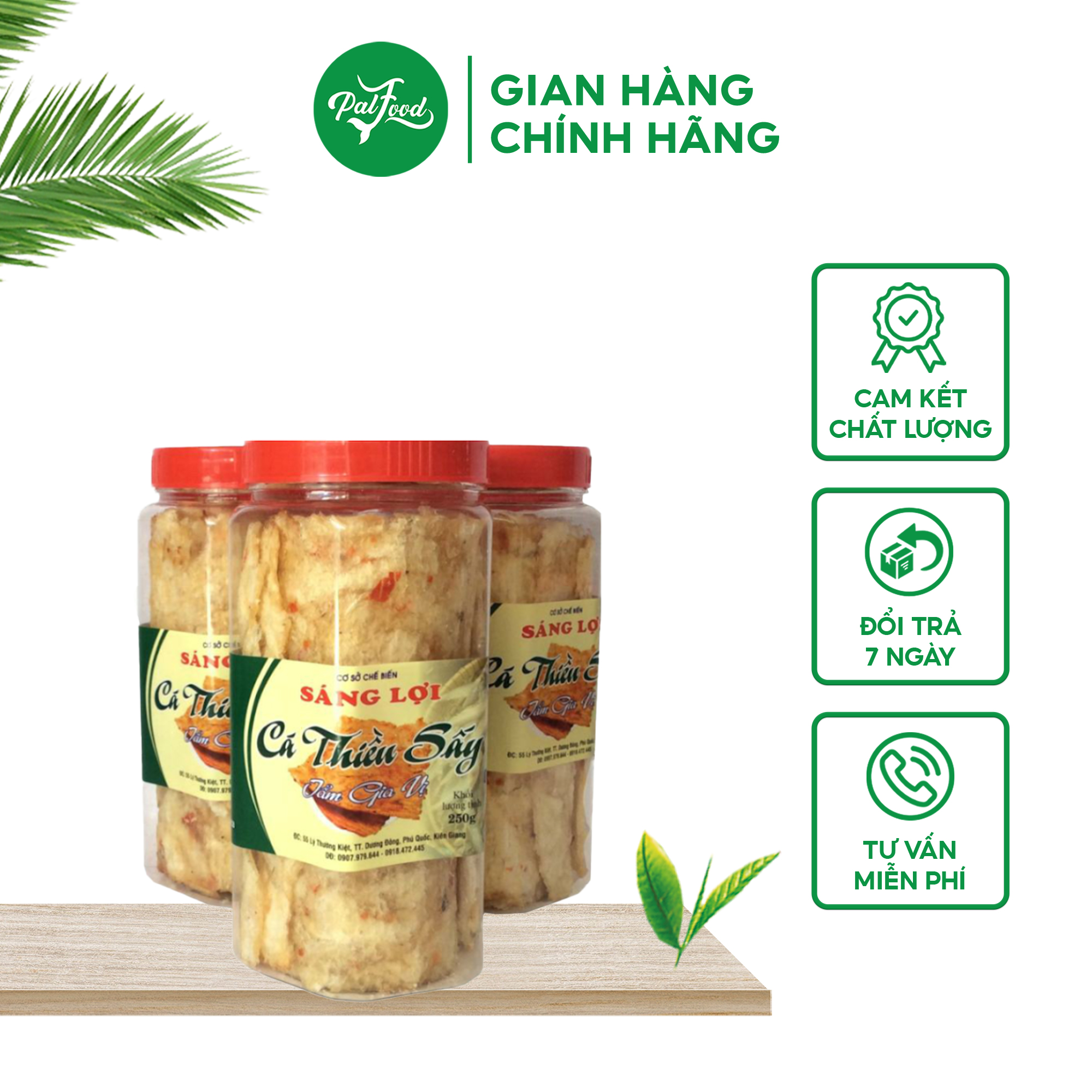 Cá Thiều Sấy - Hũ 250g-PALfood