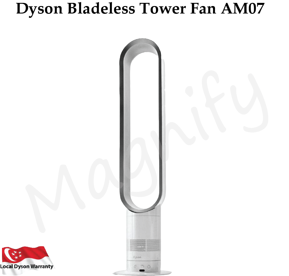 Dyson Bladeless Tower Fan (White Lazada Singapore
