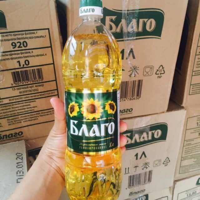 Dầu hướng dương cao cấp Blago 1L