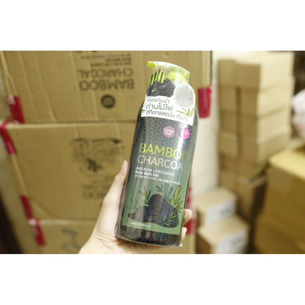 Gel tắm than tre BAMBOO CHARCOAL 500ml