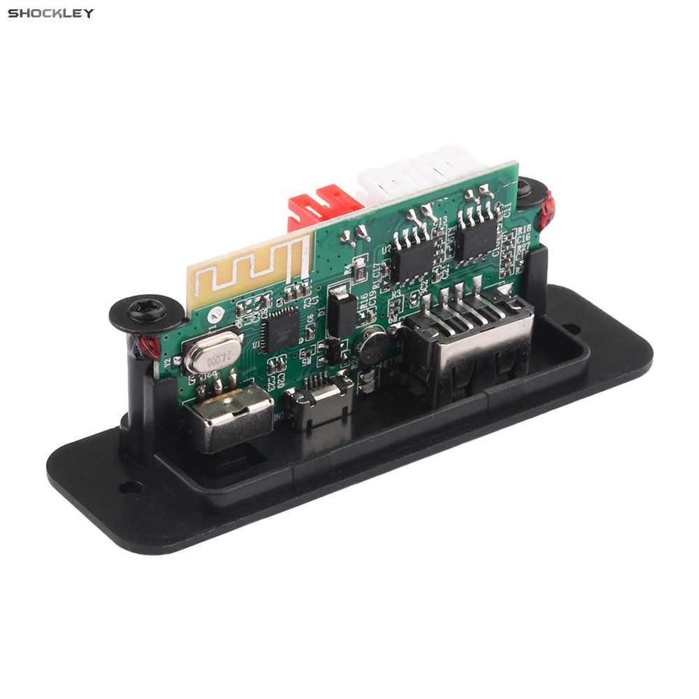 Shockley Bluetooth MP3 giải mã Hội Đồng Quản Trị 5V bluetooth không dây âm thanh từ xa mô-đun Hỗ trợ TF thẻ FM Đài phát thanh cho loa