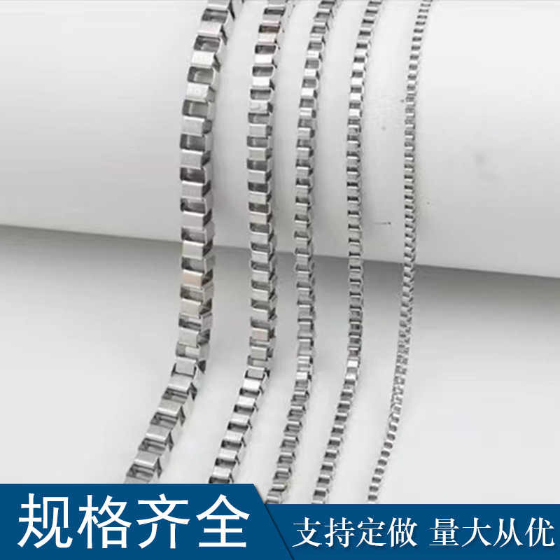 %E3%80%90Hot%20Picks%E3%80%91Stainless%20Steel%20304%20Chain%20Men's%20Korean%20Style%20Titanium%20Necklace%20Women's%20Clavicle%20Chain%20Matching%20Chain%20Bare%20Chain%20-%20Image%202