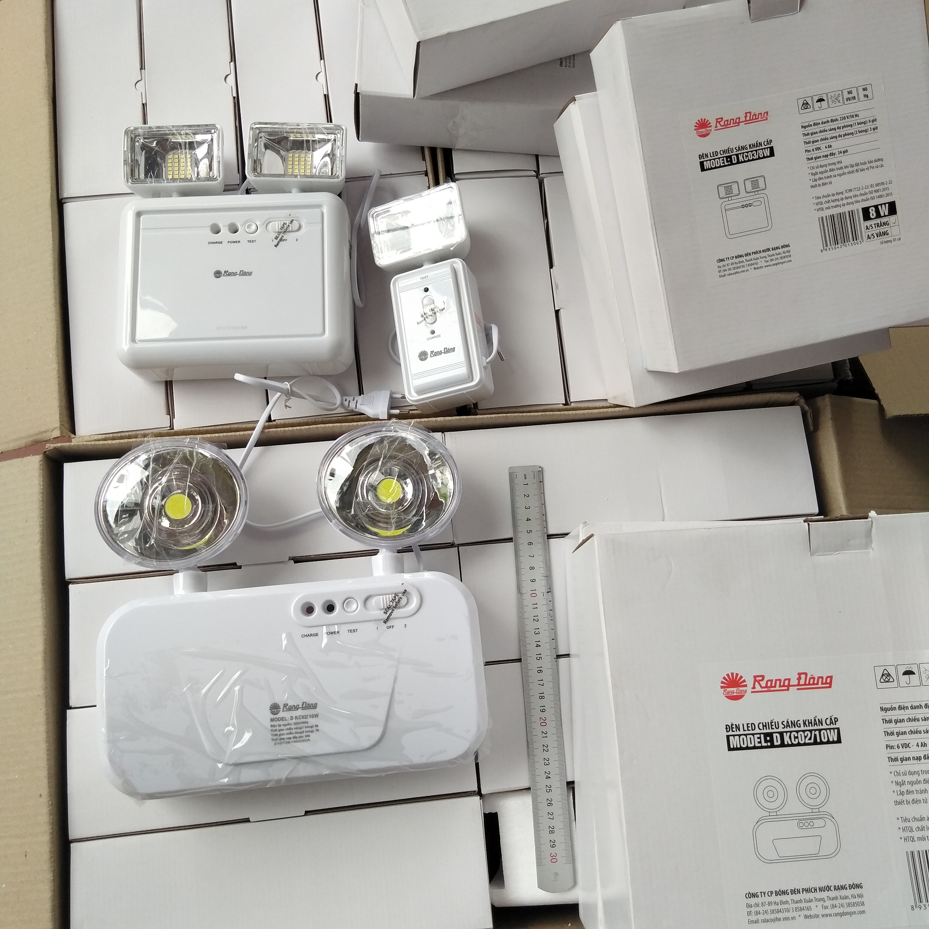 Đèn LED Chiếu sáng khẩn cấp 10W Rạng Đông - Chính hãng