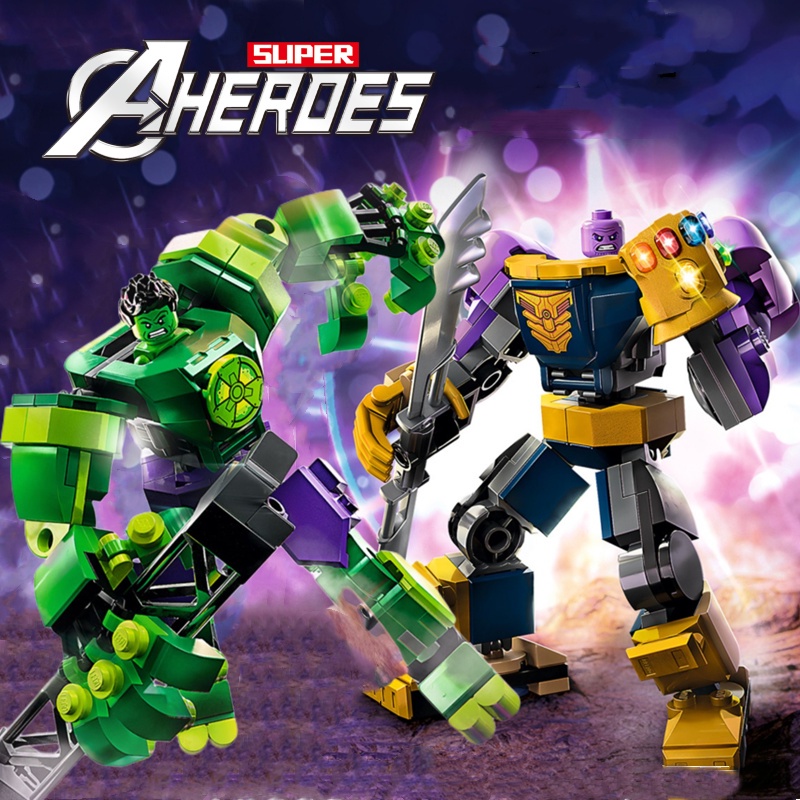 利Mô Hình Lắp Ráp Lego 76241 Avengers Marvel Hulk