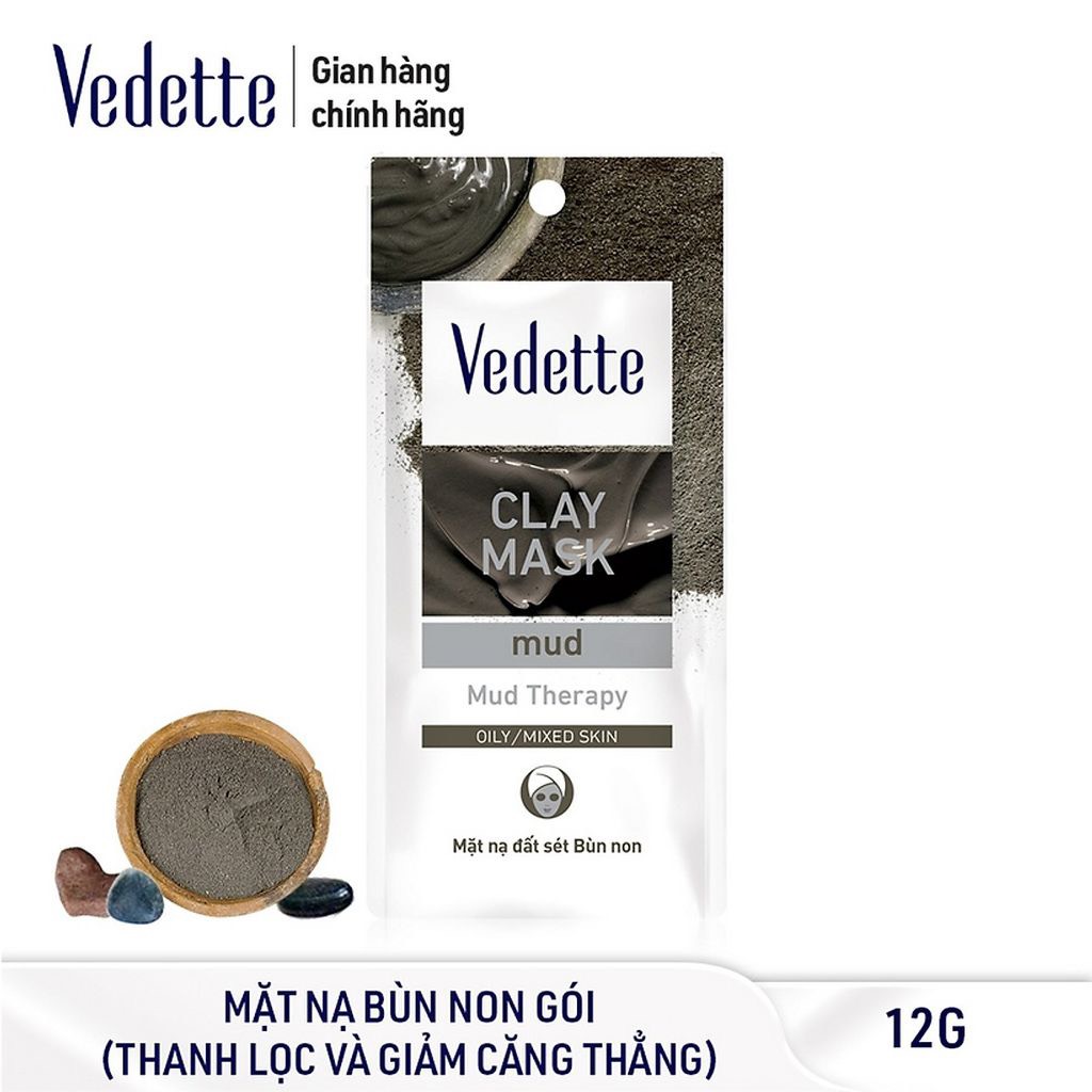 Mặt nạ đất sét Bùn khoáng Mud 145g