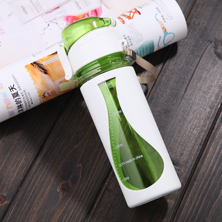 Bình đựng nước, bình nước SANNUO 580ml nhựa cao cấp