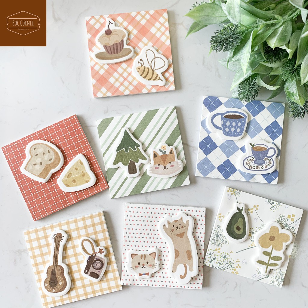 MEMO STICKER SET (70 Sheets)