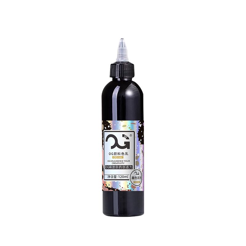 CF Arts Crafts Stickers genuine does not fade easy black tattoo cut line OG tattoo pigment fogging ink pigment coloring