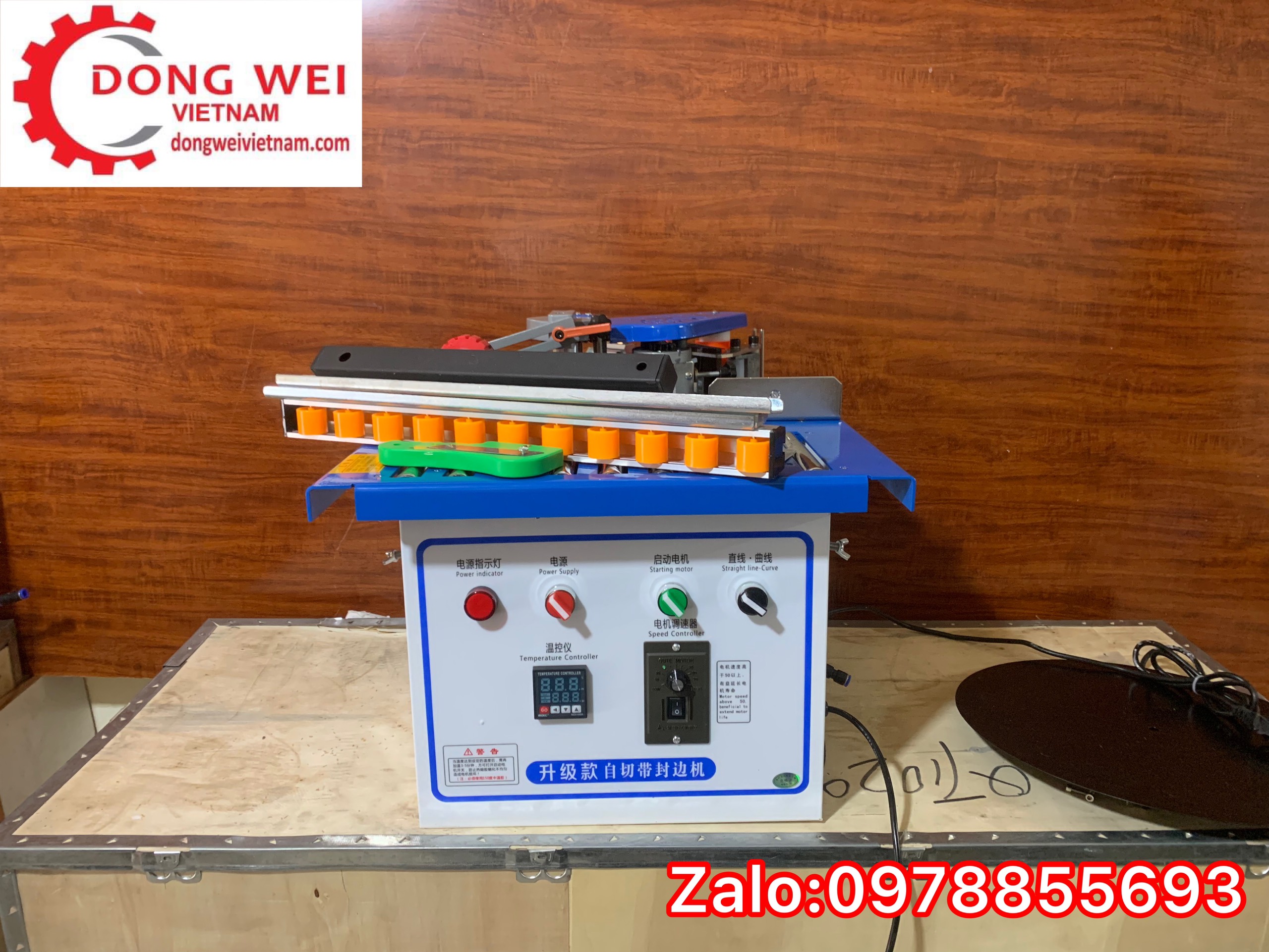 Máy  dán cạnh mini DW550 2 chức năng