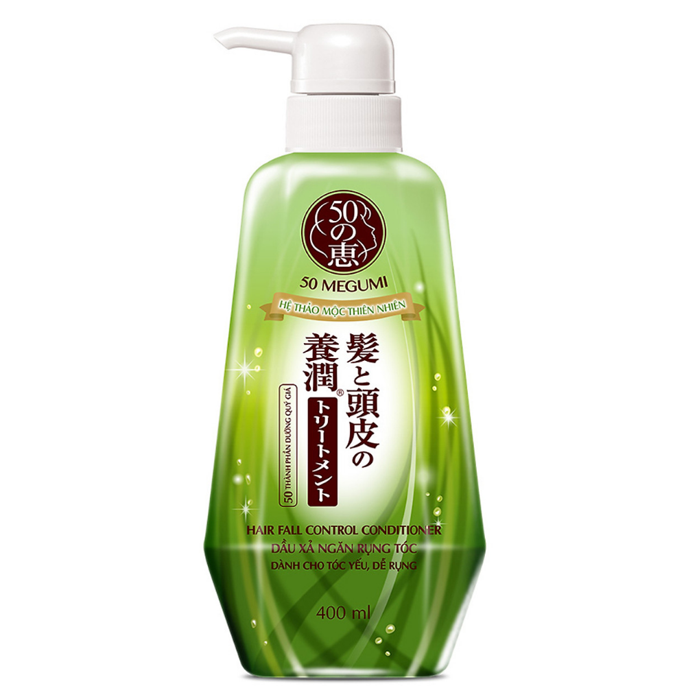 Dầu Gội Megumi Ngăn Ngừa Rụng Tóc Cho Tóc Yếu 400ml Hair Fall Control Shampoo