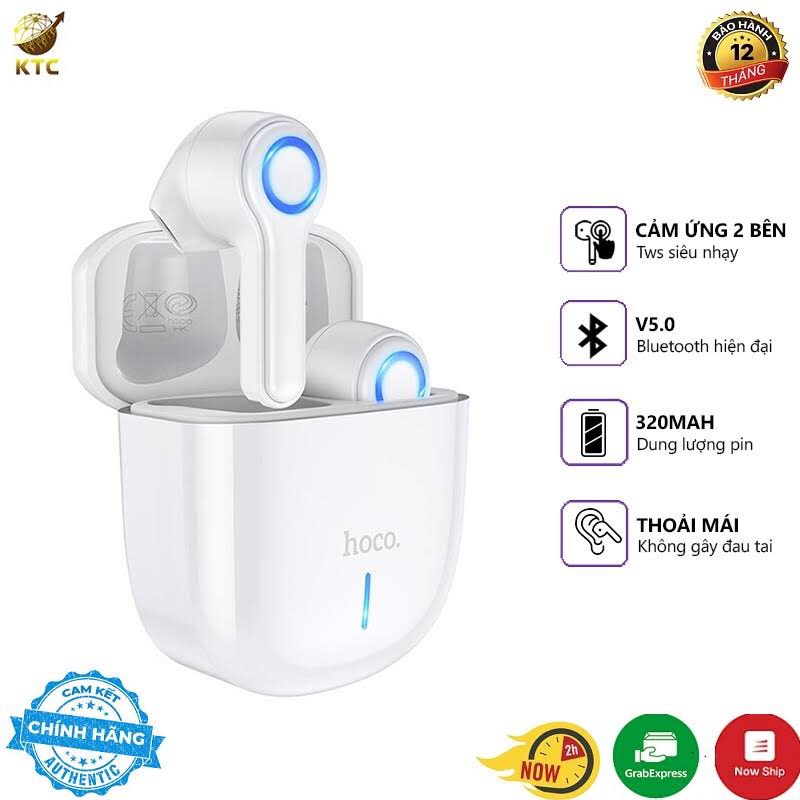 Tai nghe Bluetooth Hoco ES45 cảm ứng chạm-Hàng chính hãng