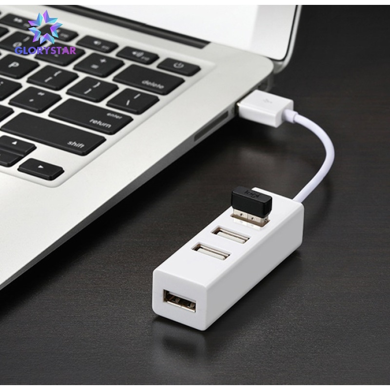 Usb Hub 2.0 Multi Usb Splitter Usb 2.0 Hub 4 Port Multiple Expander Multi Splitter High Speed For Pc Computer Accessories