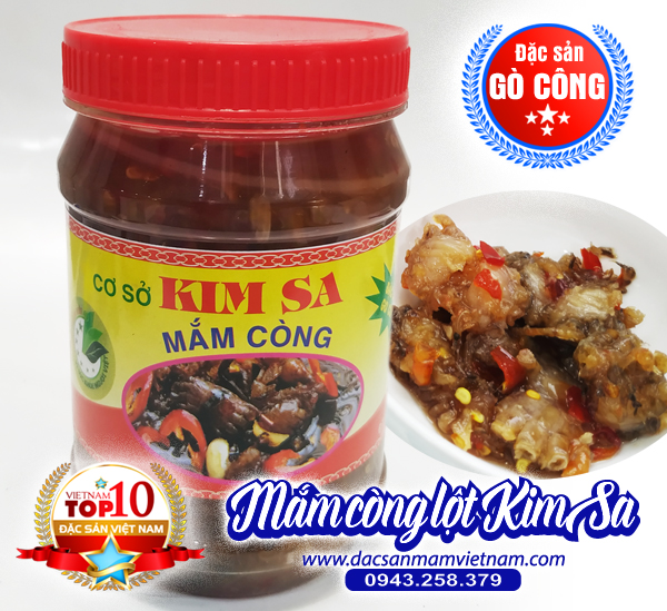 Mắm còng kim sa - đặc sản gò công