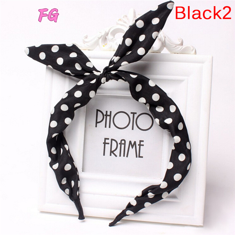 💖fg băng đô hoa băng đô vải thắt nơ bướm băng đô tai thỏ