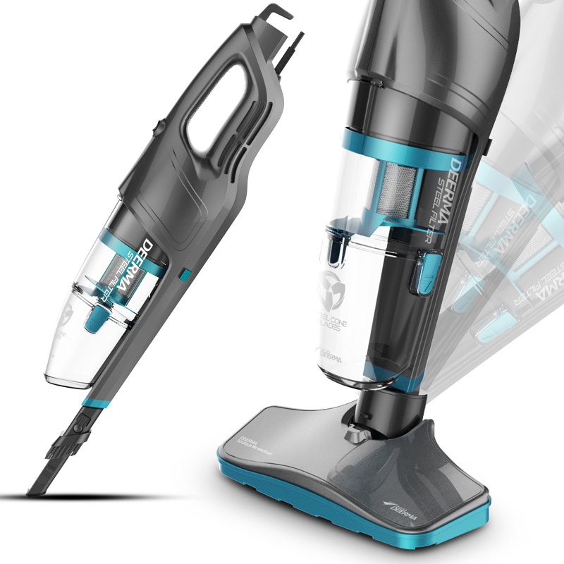 Deerma Máy Hút Bụi Cầm Tay Tự Làm Sạch Deerma DX900 – Máy hút bụi mini công suất lớn