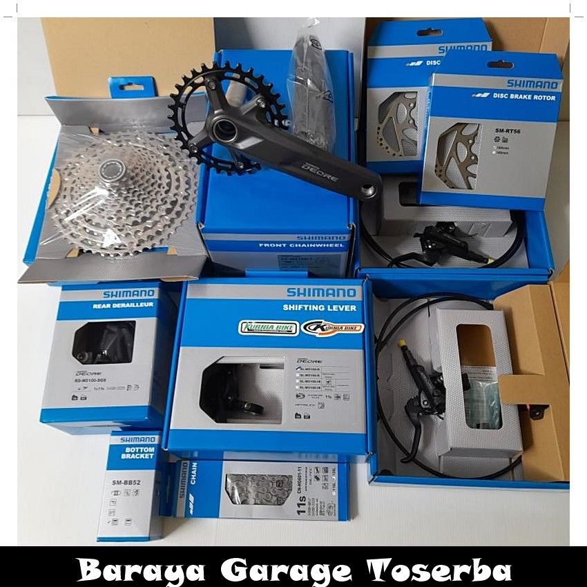 groupset shimano deore 11 speed full Sepeda MTB BMX SELI Lazada