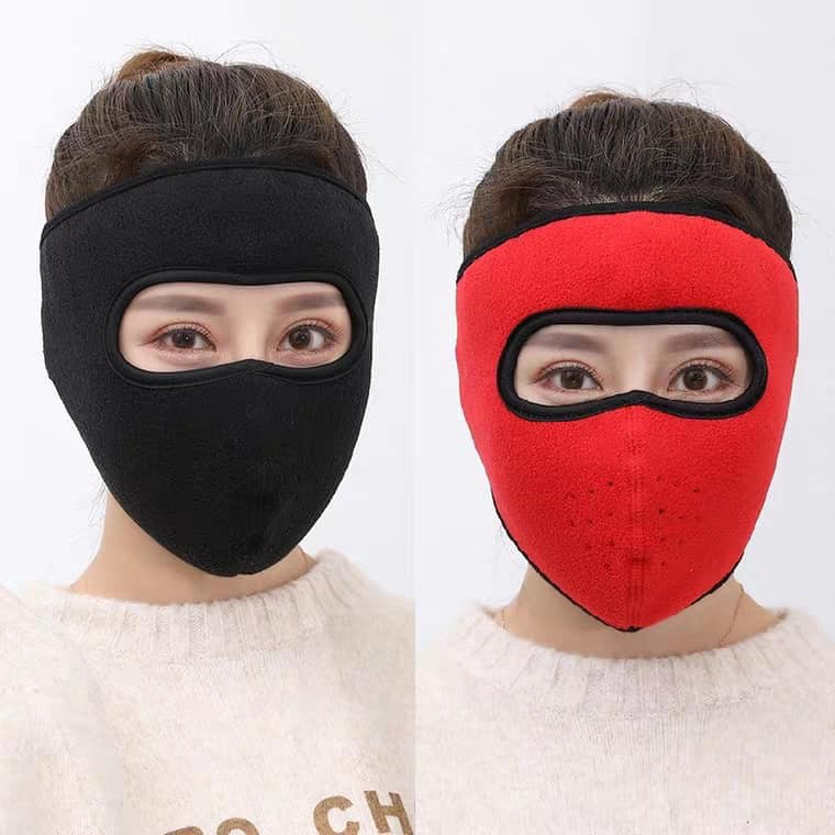 Khẩu trang ninja nỉ chống lạnh chống bụi