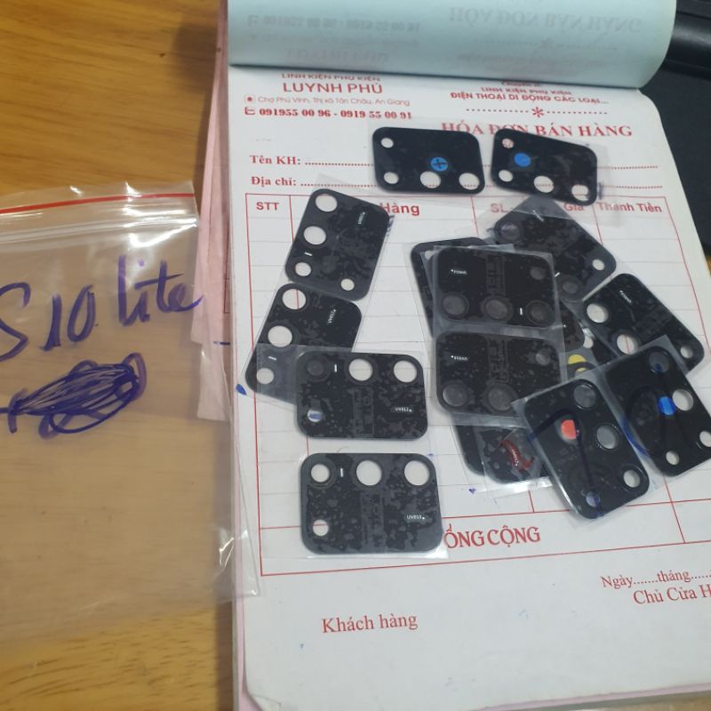 Kính camera sau samsung s10 lite