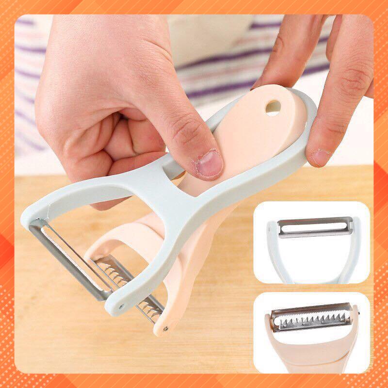 Dụng cụ nạo rau củ quả 2 in 1 (1 sét gồm 2 nạo)