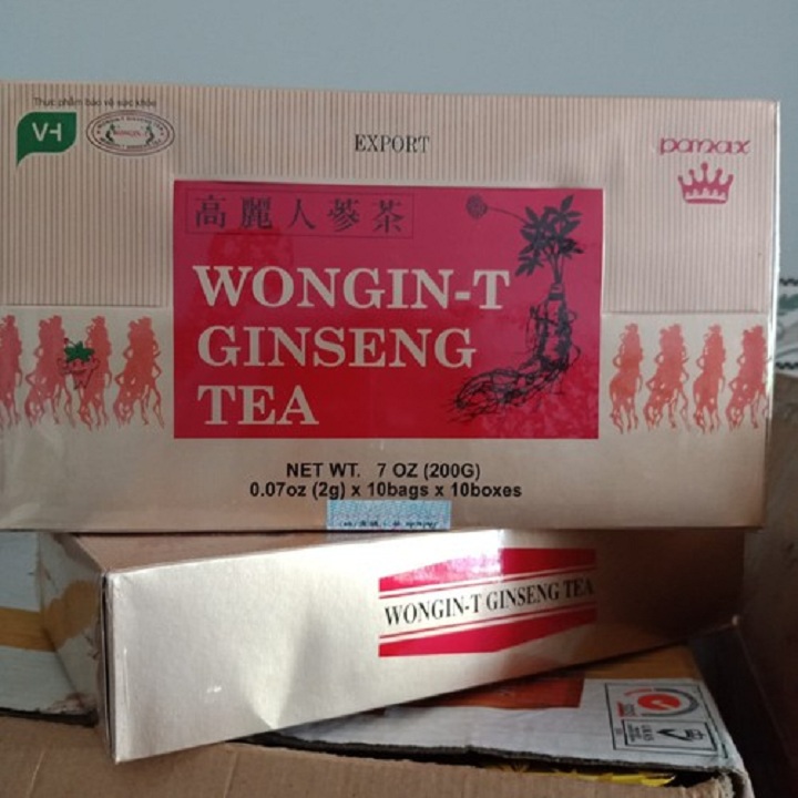 Trà sâm Hàn Quốc Panax Ginseng Tea - Hộp lớn 100 gói