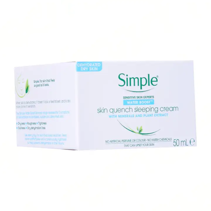 simple skin quench night cream