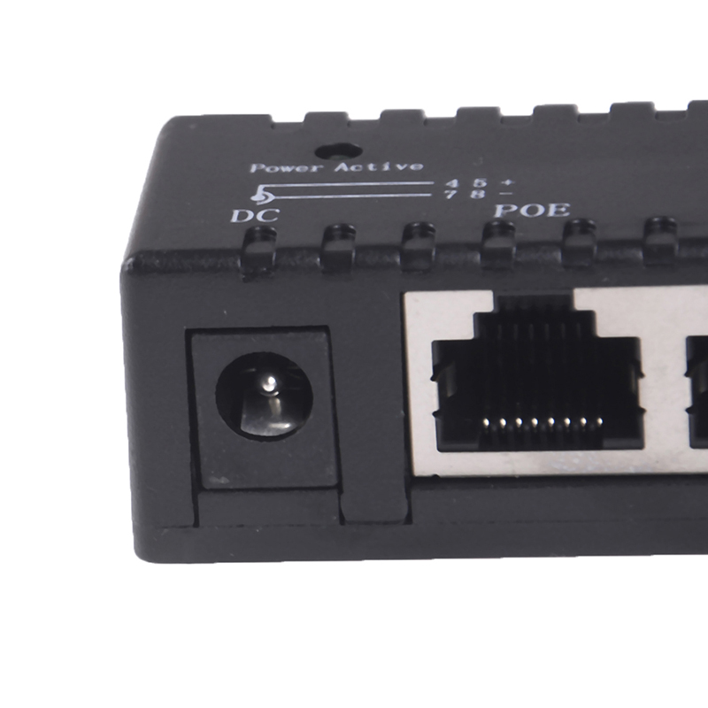 Passive POE injector for IP Camera VoIP Phone Netwrok AP device 12V ...