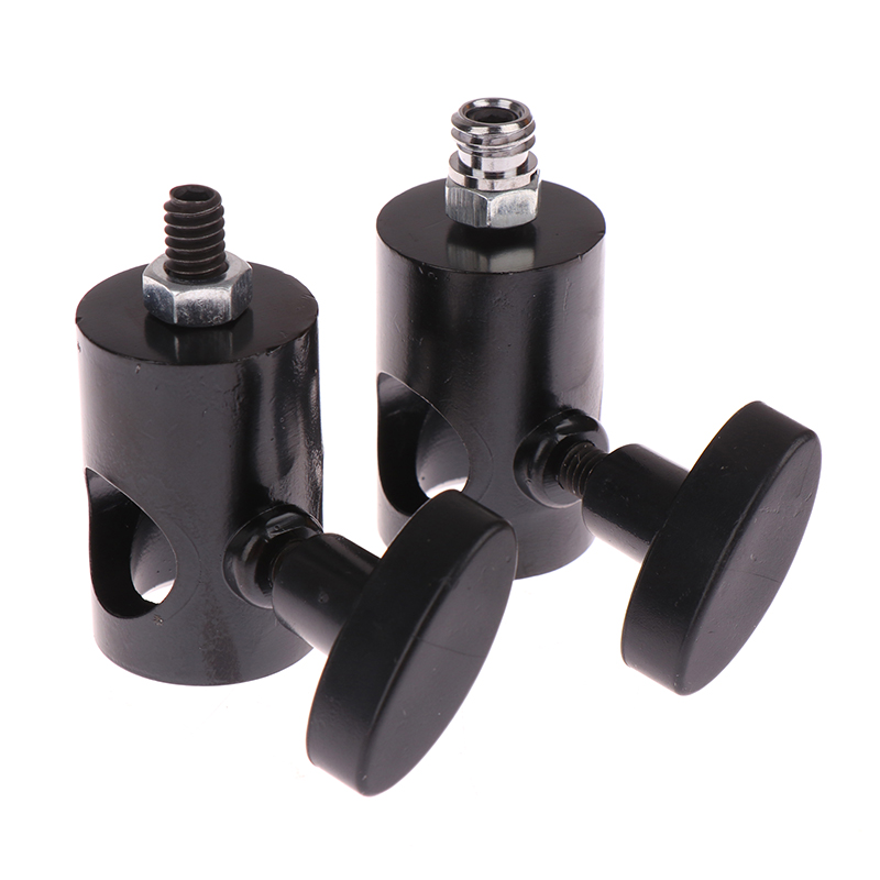 1/4" 3/8" Thread Interface Rapid Adapter Converter Mount Bracket for Light Stand. 
