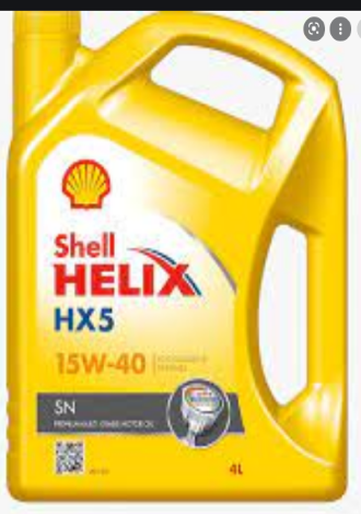 Shell Helix HX5 15W40 4lit